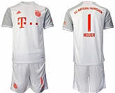 2020-21 Bayern Munich 1 NEUER Away Soccer Jersey,baseball caps,new era cap wholesale,wholesale hats